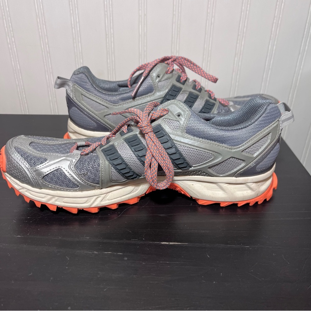 Adidas Kanadia TR 6 Trail Running Shoes Women’s 9.5 Gray Orange Gorpcore D66511 - Picture 11 of 14